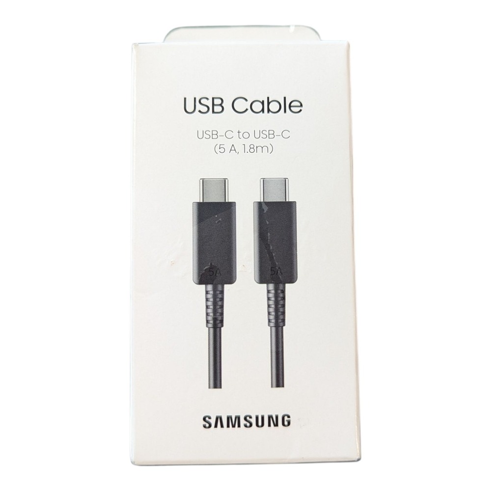 Mm2. Samsung USB-C to USB-C Cable 1.8m/5.9ft 5A Type‎ C - Black